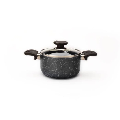 تصویر  قابلمه گرانیت زرساب مدل ویولت  سایز 16