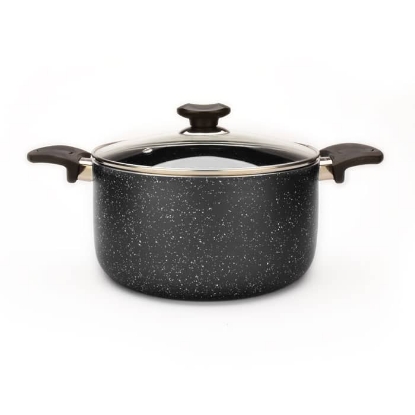 تصویر  قابلمه گرانیت زرساب مدل ویولت  سایز 26