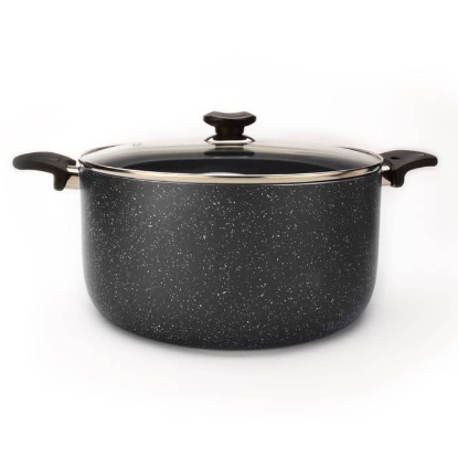 تصویر  قابلمه گرانیت زرساب مدل ویولت  سایز 32