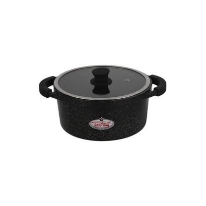 تصویر  قابلمه گرانیت زرساب مدل مونارک سایز ۲۴