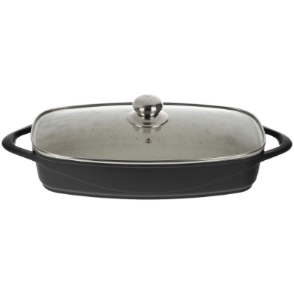 تصویر  تابه ماهی درب دار عروس مدل ویکتوریا سایز متوسط