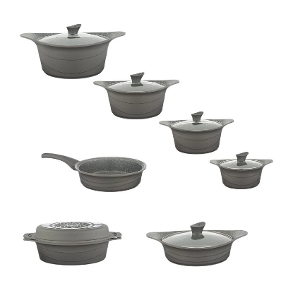 تصویر  سرویس پخت و پز 13 پارچه عروس مدل دیاکو